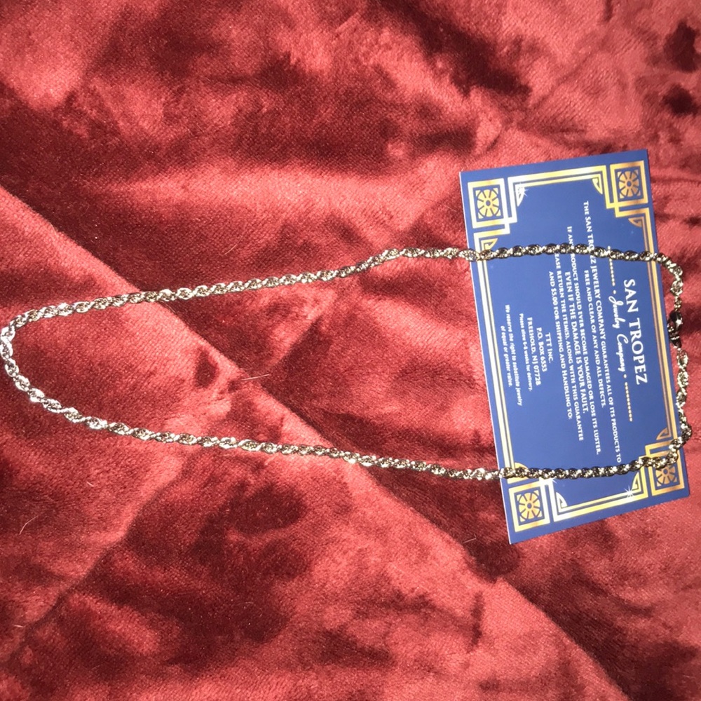 San Tropez French rope necklace